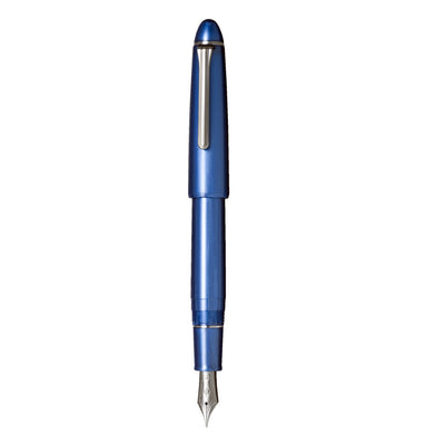 Sailor 1911L Ringless Metallic Fountain Pen Simply Blue RT 2
