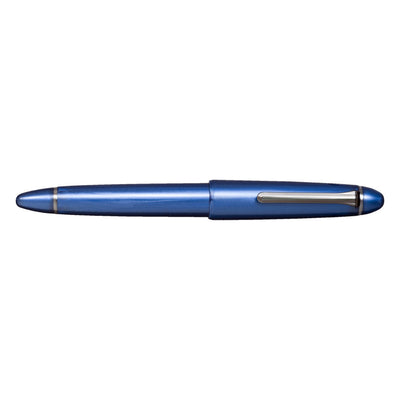 Sailor 1911L Ringless Metallic Fountain Pen Simply Blue RT 4