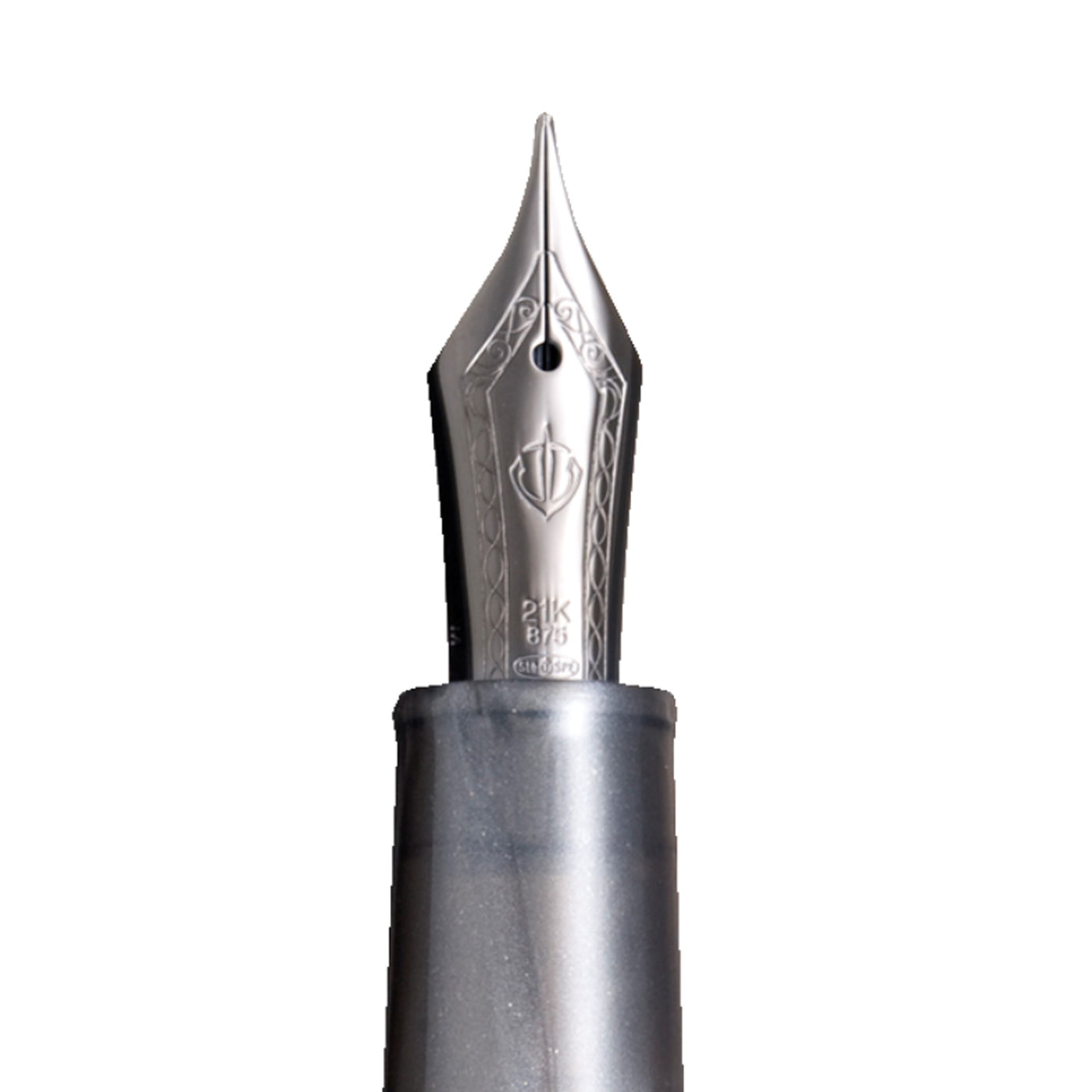 Sailor 1911L Ringless Metallic Fountain Pen Simply Gray RT 2