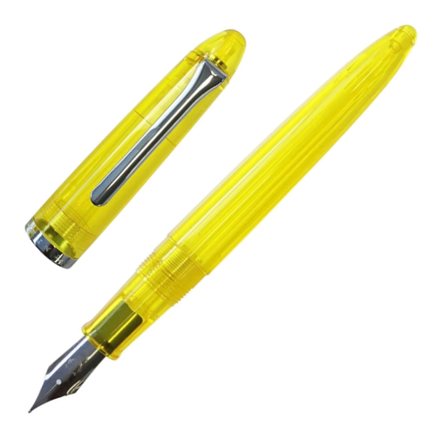 Sailor 1911 Profit Junior Fountain Pen - Transparent Yellow CT