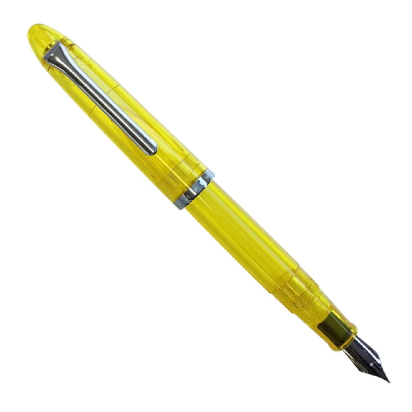 Sailor 1911 Profit Junior Fountain Pen - Transparent Yellow CT