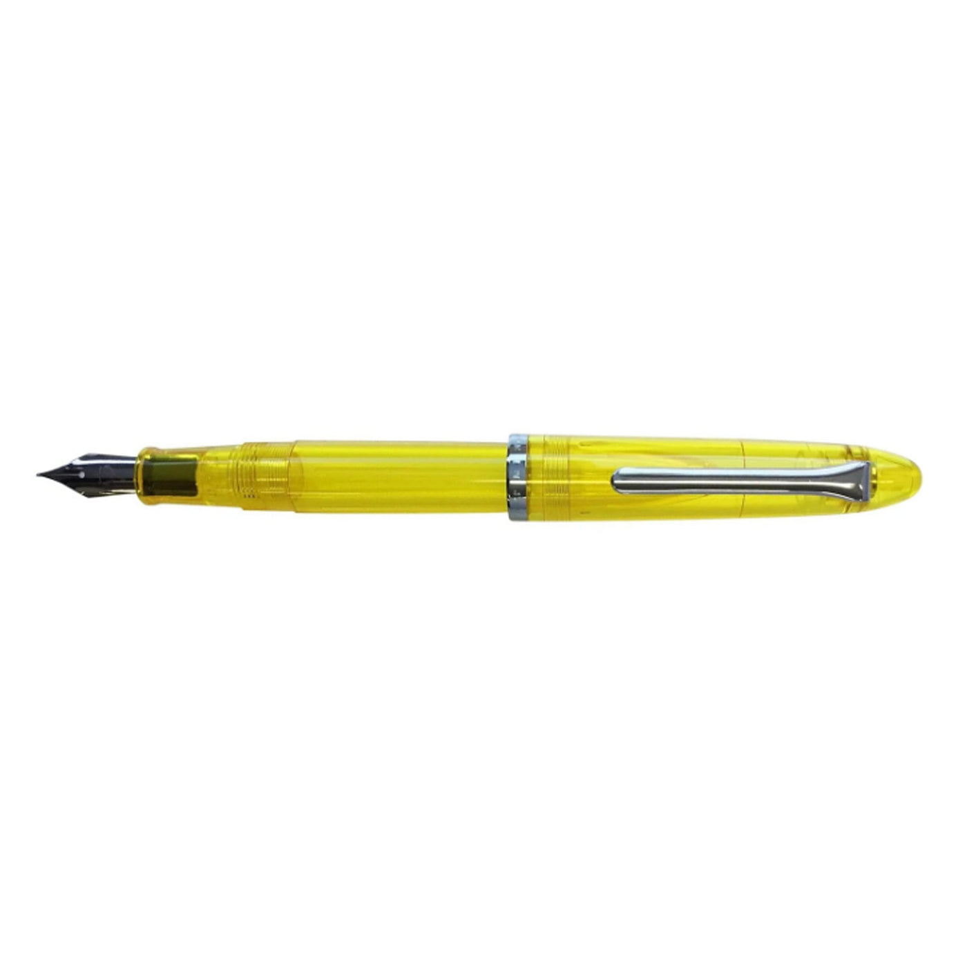 Sailor 1911 Profit Junior Fountain Pen - Transparent Yellow CT