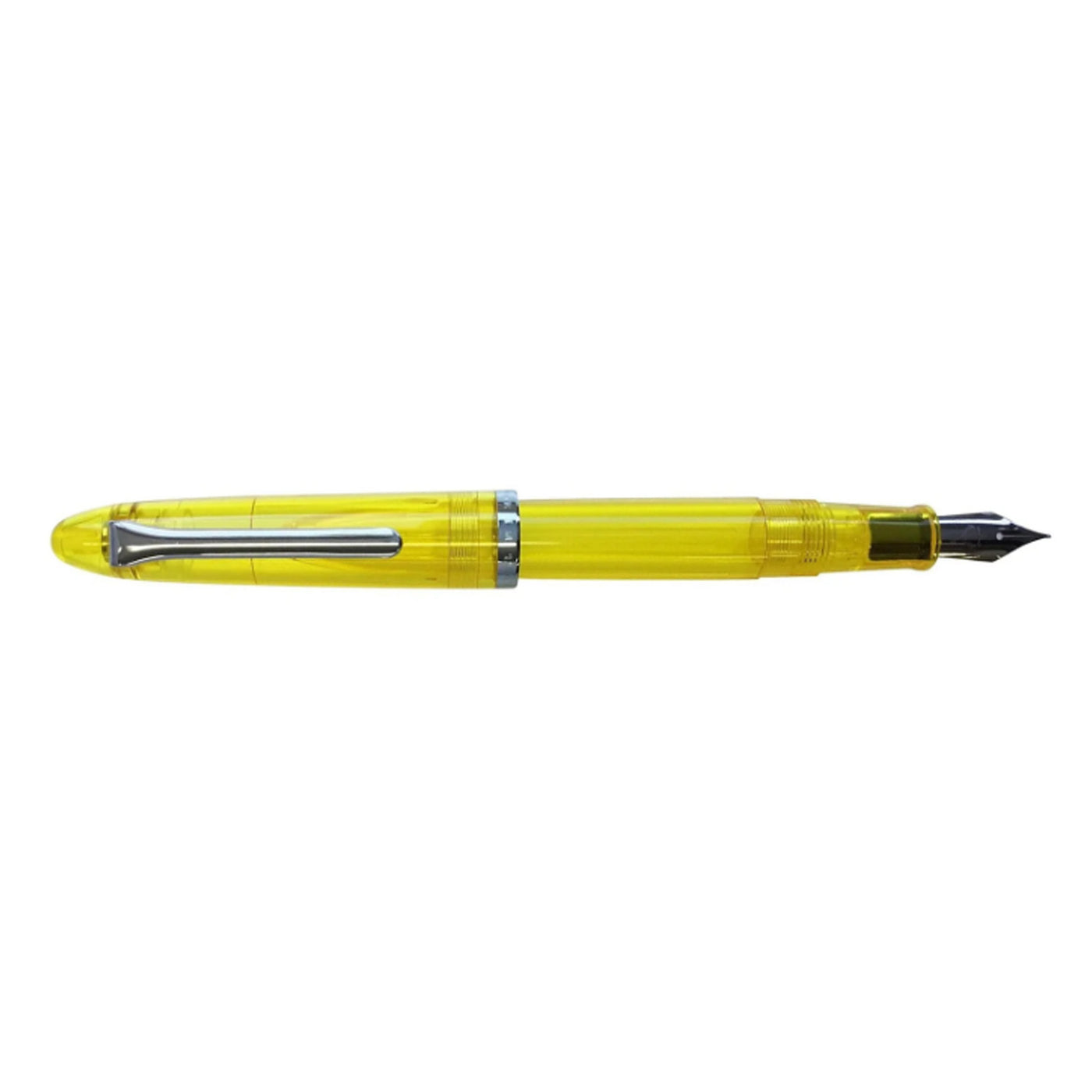 Sailor 1911 Profit Junior Fountain Pen - Transparent Yellow CT