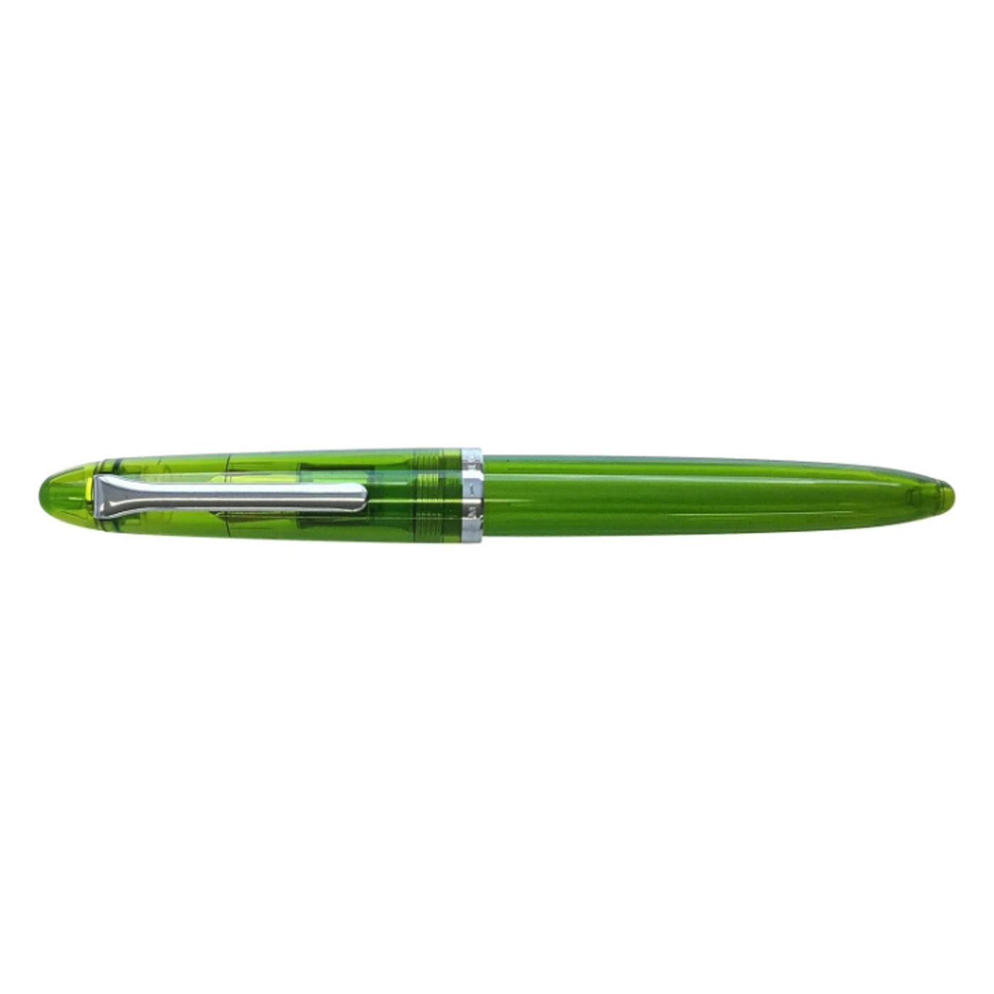 Sailor 1911 Profit Junior Fountain Pen - Transparent Yellow Green CT