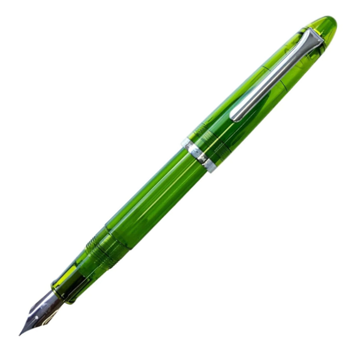 Sailor 1911 Profit Junior Fountain Pen - Transparent Yellow Green CT