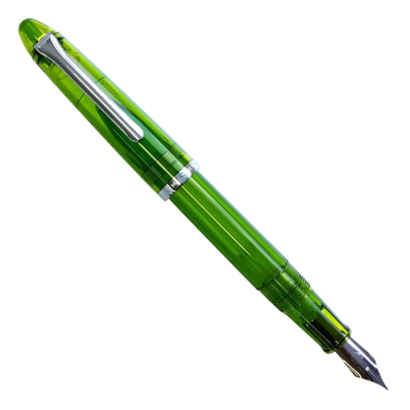 Sailor 1911 Profit Junior Fountain Pen - Transparent Yellow Green CT