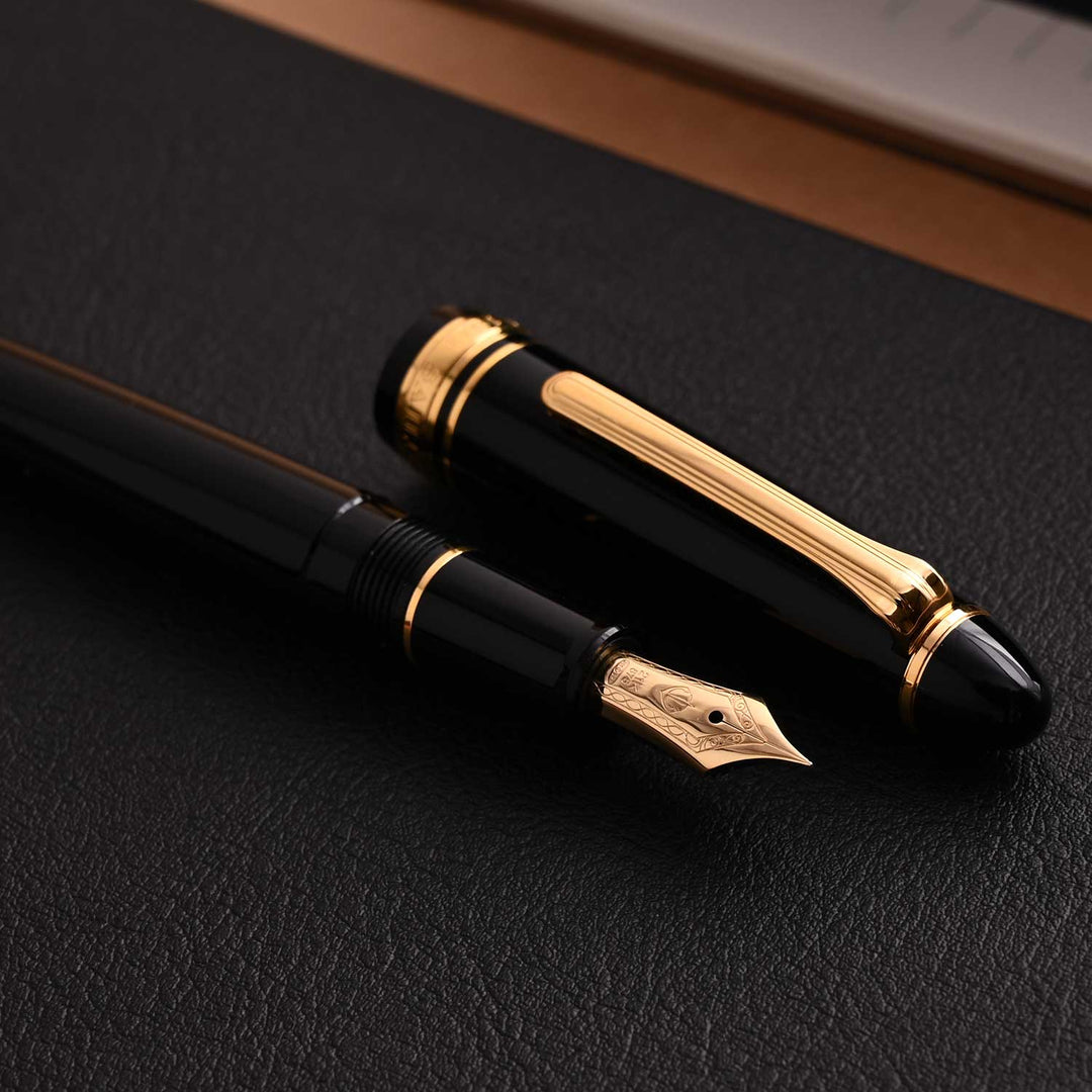 Sailor 1911S 21K Gold Black GT Fountain Pen | Shop Online | Sailor