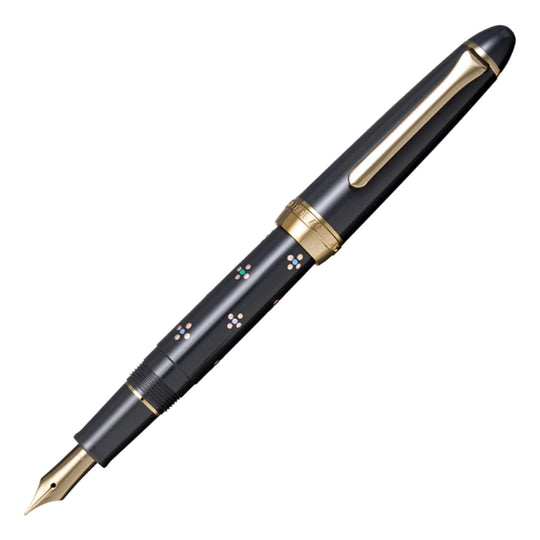 Sailor Classic Ko Floret Dot Fountain Pen - Gray GT