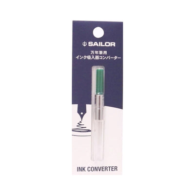Sailor Fountain Pen Standard Converter - Green