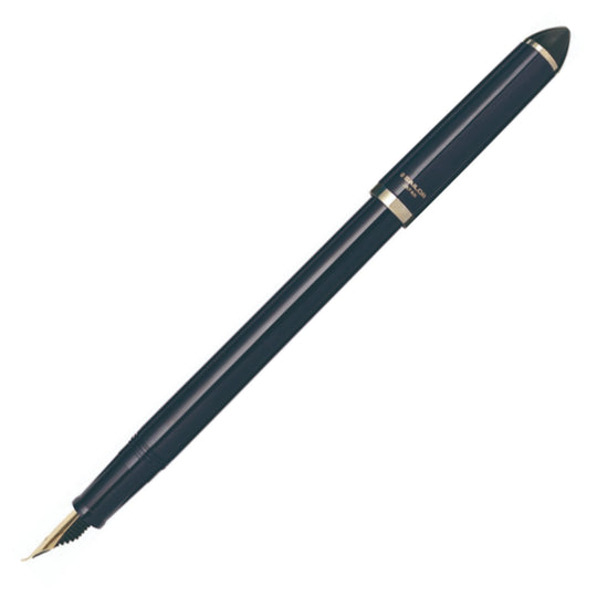 Sailor Fude De Mannen Fountain Pen - Dark Blue