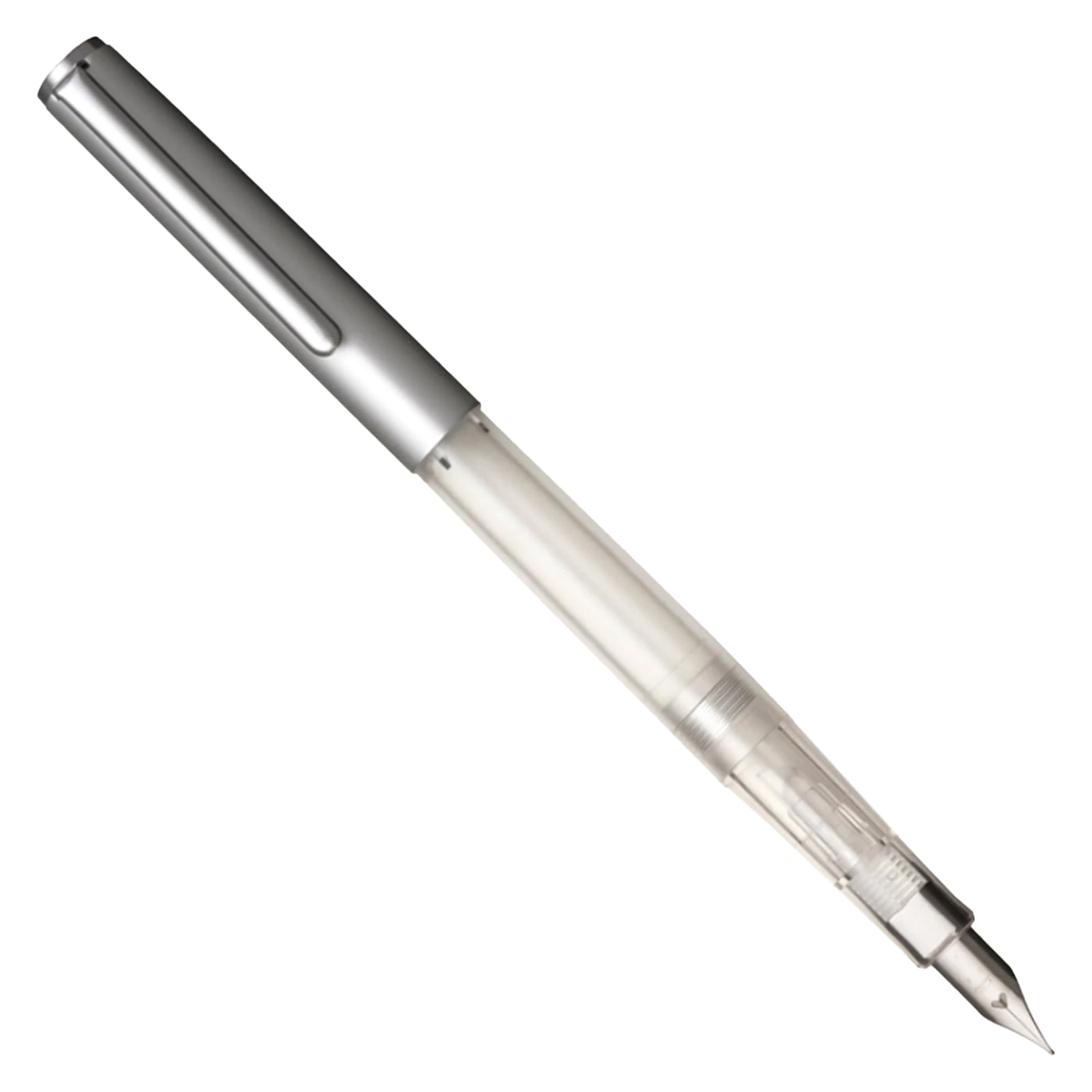 Sailor Hi-Ace Neo Fountain Pen - Clear Silver CT