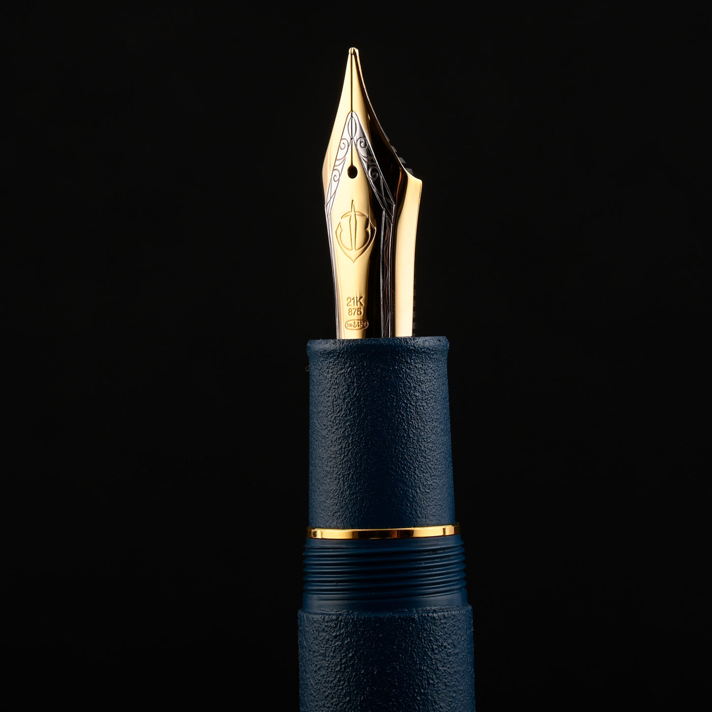 Sailor Iro Miyabi I Fukaai King of Pens Fountain Pen - Blue GT