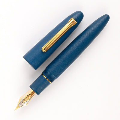 Sailor Iro Miyabi I Fukaai King of Pens Fountain Pen - Blue GT