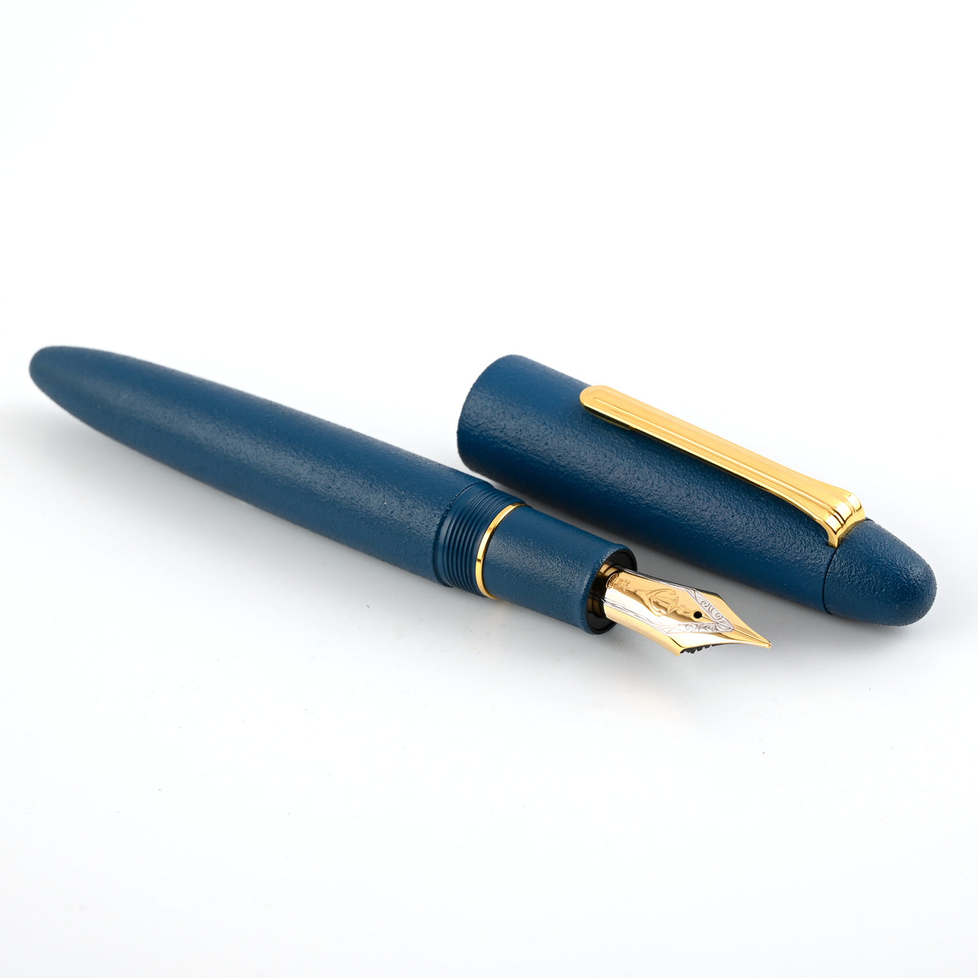 Sailor Iro Miyabi I Fukaai King of Pens Fountain Pen - Blue GT