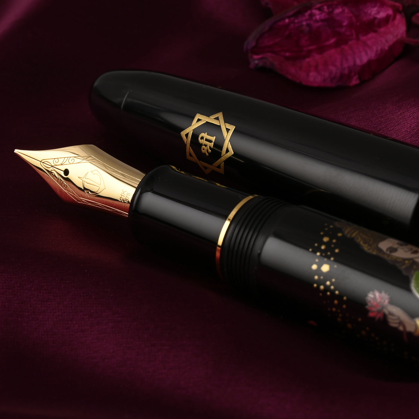 Sailor KOP Handcrafted Lakshmi Limited Edition Fountain Pen 11