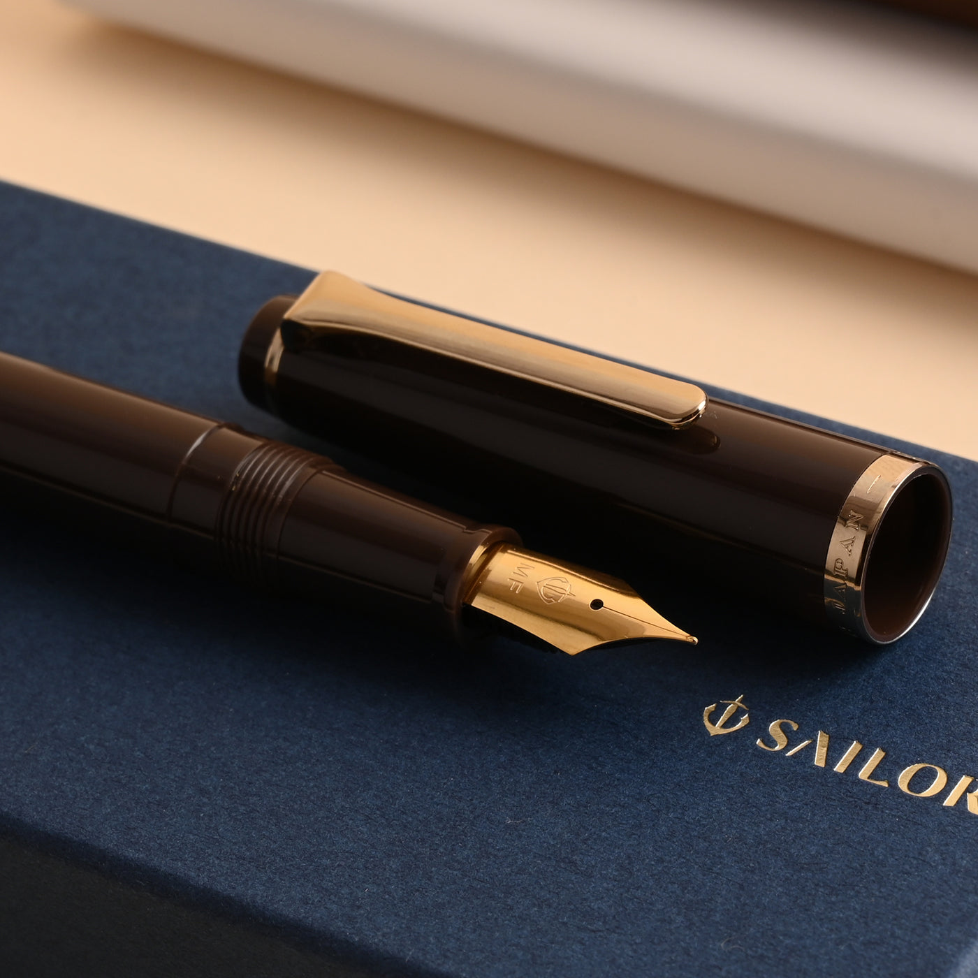 Sailor Lecoule Fountain Pen - Pale Brown 10