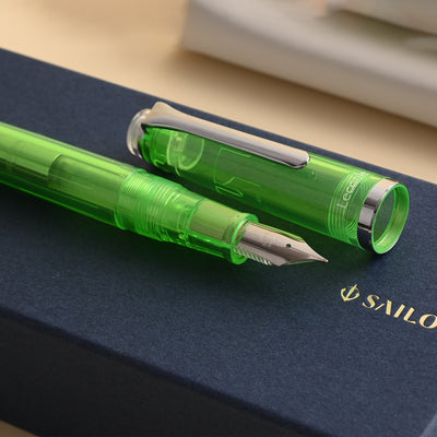 Sailor Lecoule Fountain Pen - Spear Mint 10