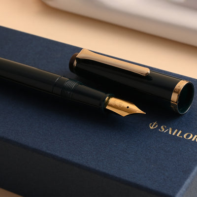 Sailor Lecoule Fountain Pen - Teal Green 10