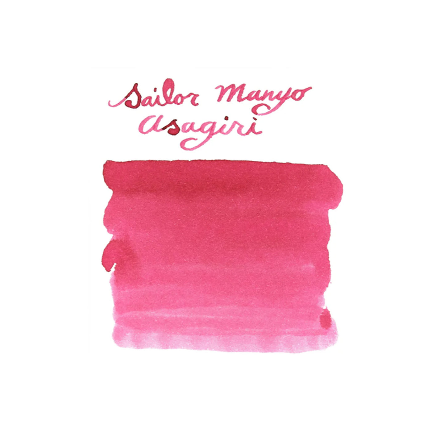 Sailor Manyo 5th Anniversary Asagiri Ink Bottle, Pink - 50ml