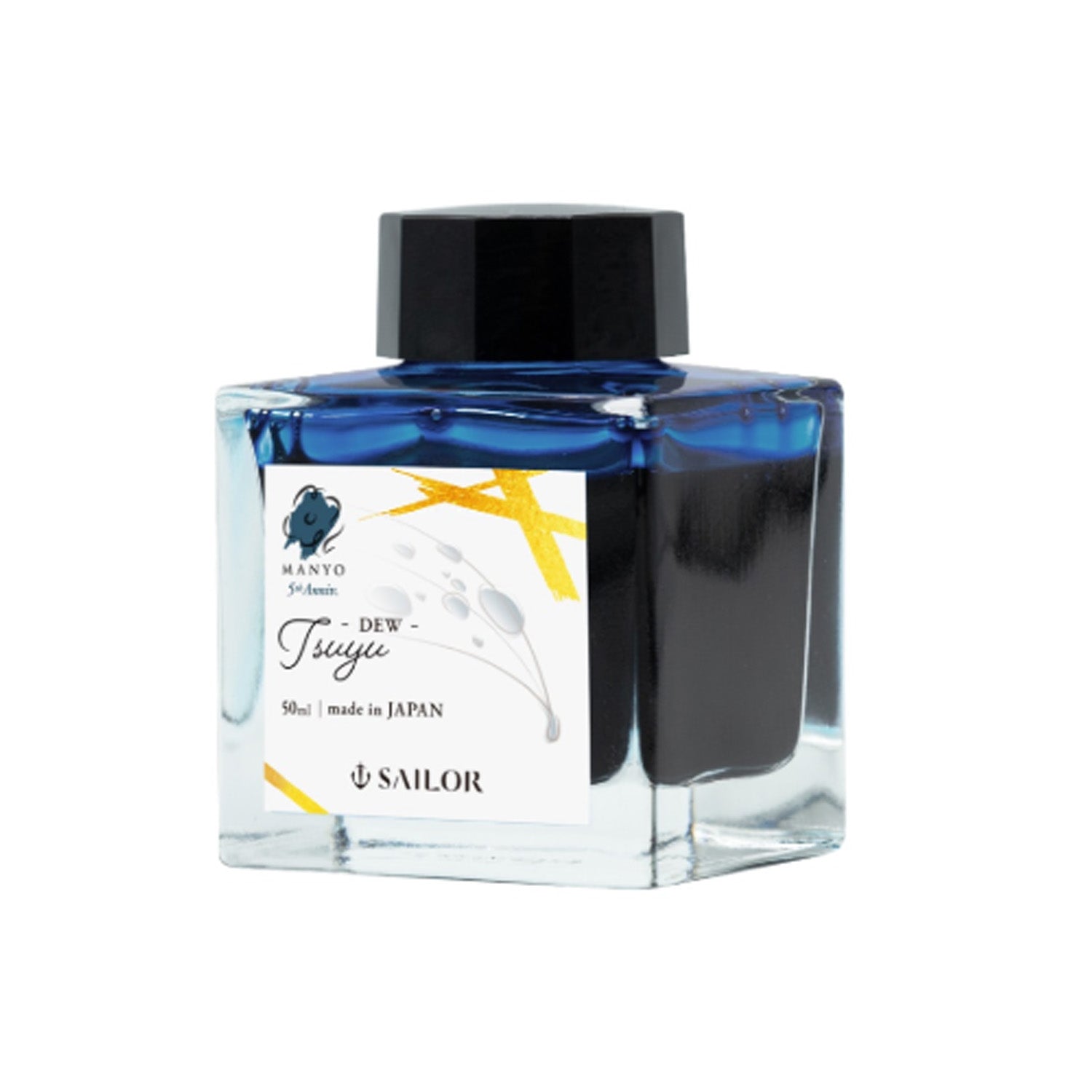 Buy Sailor Manyo Blue Tsuyu 5th Anniversary Ink | Sailor Inks Online ...