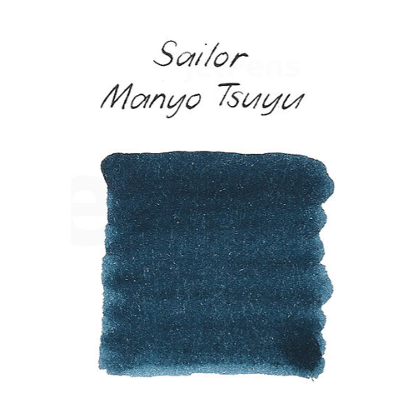 Sailor Manyo 5th Anniversary Tsuyu Ink Bottle, Blue - 50ml