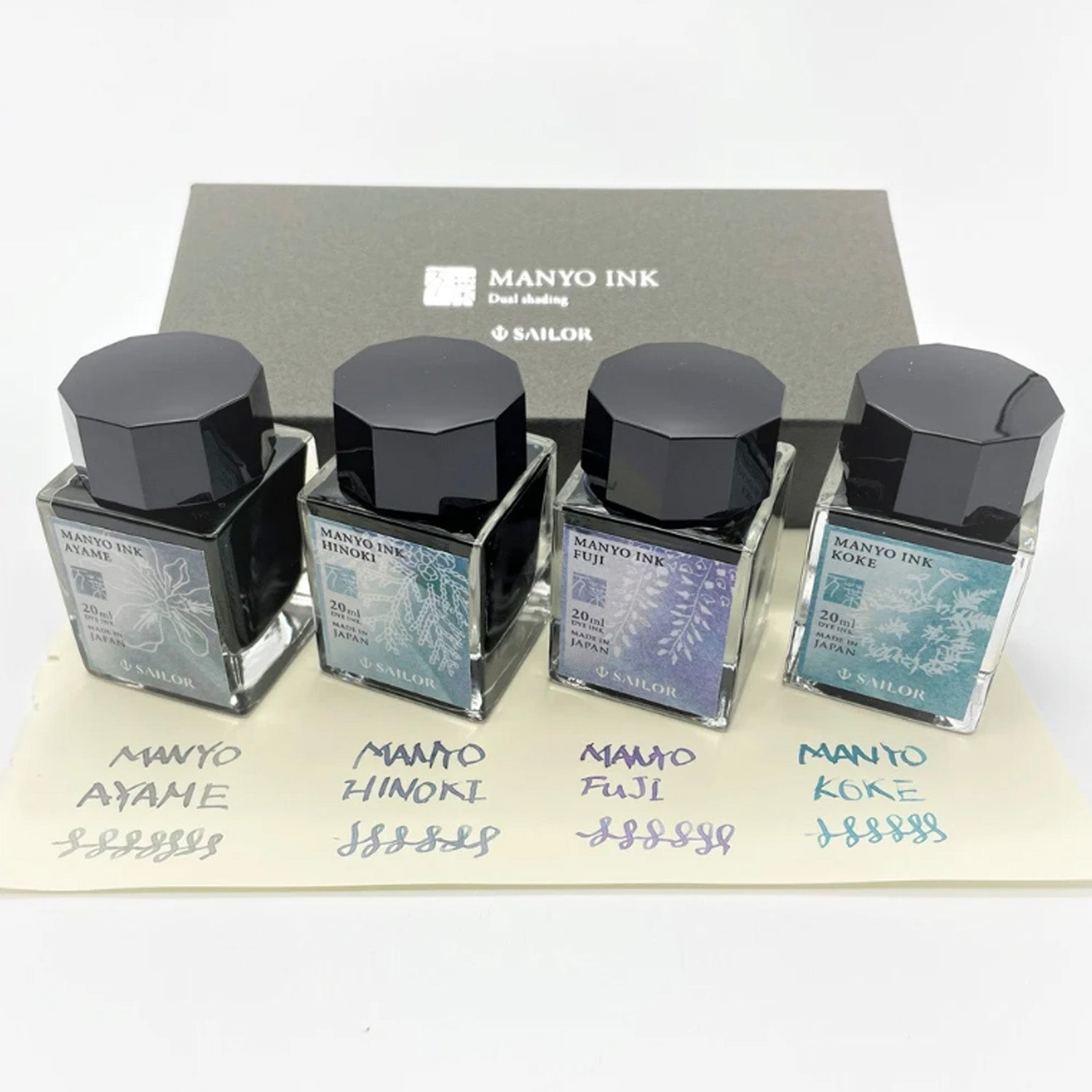 Buy Sailor Manyo 13-4510-002 Ink Set | Manyo Set of 4 Inks | Makoba