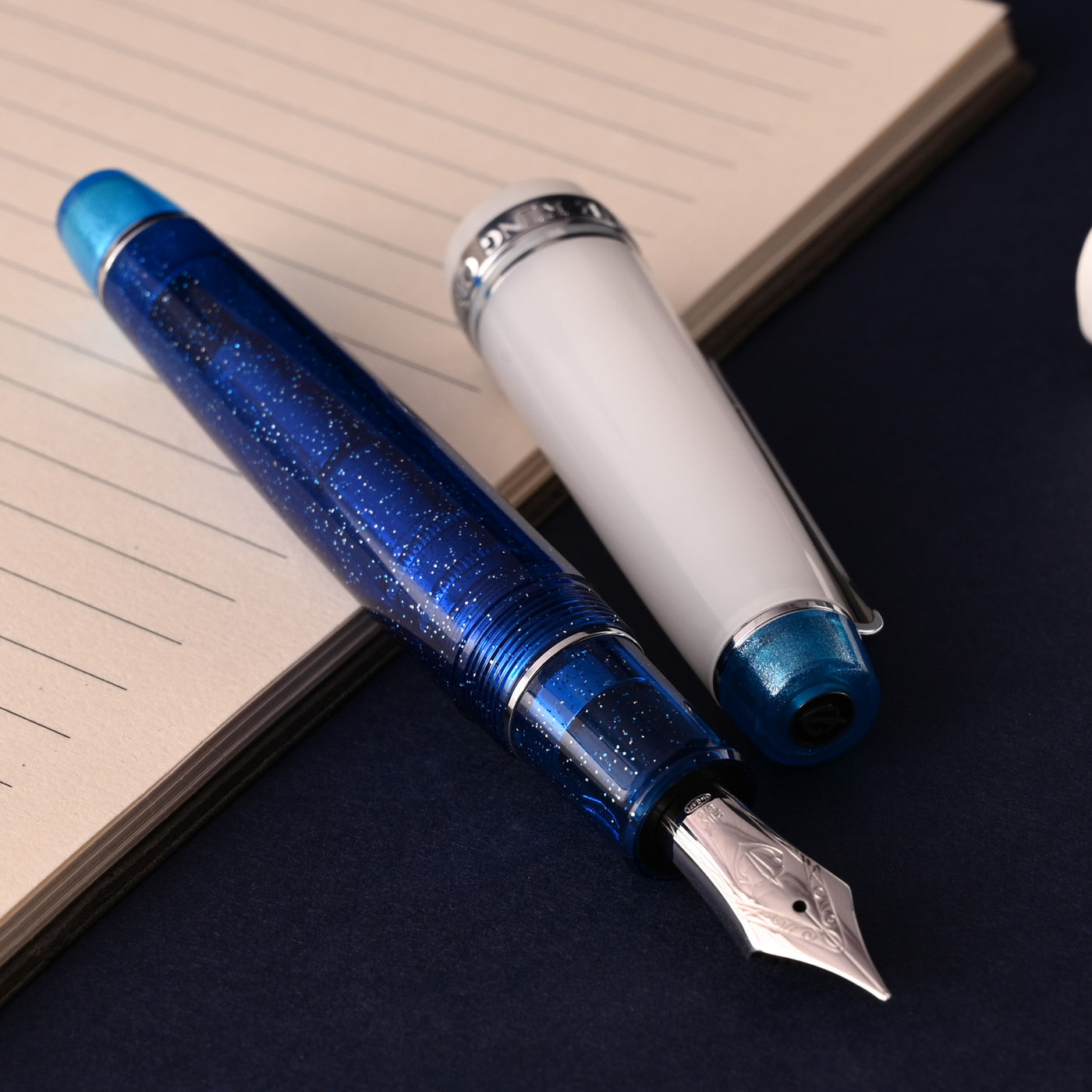 Sailor Professional Gear King of Pens Fountain Pen - Sunlight from the Ocean Floor 7