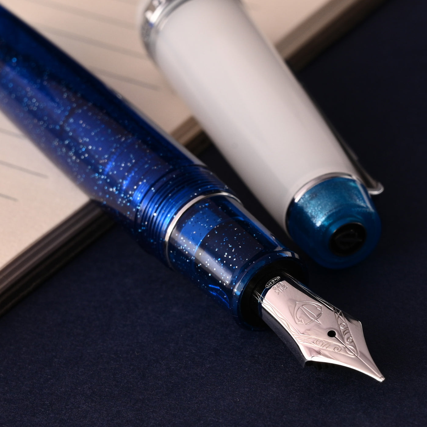 Sailor Professional Gear King of Pens Fountain Pen - Sunlight from the Ocean Floor 8