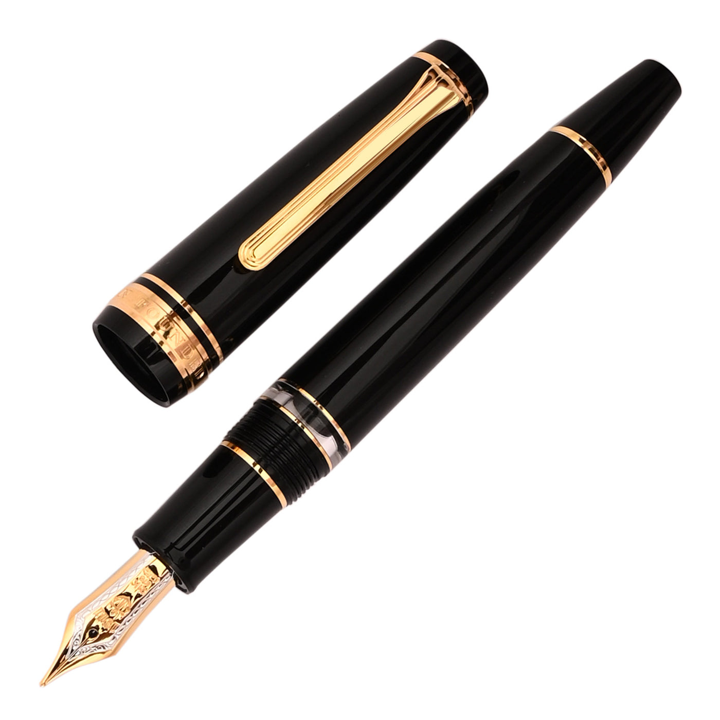 Sailor Professional Gear Realo Fountain Pen Black GT 1