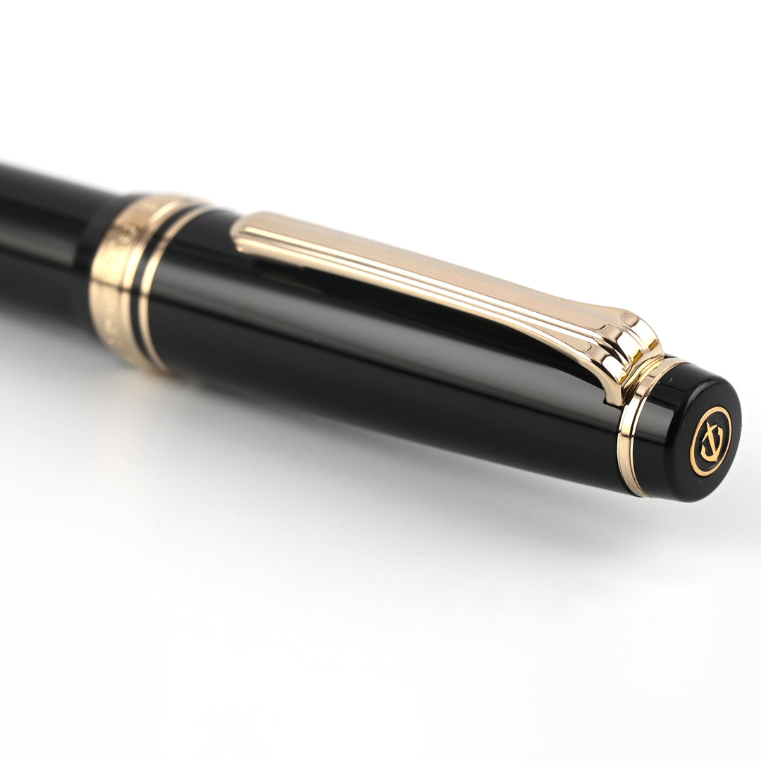 Sailor Professional Gear Slim Black GT Fountain Pen|Buy Online