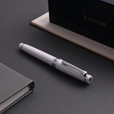 Sailor Professional Gear Slim Fountain Pen White CT 12