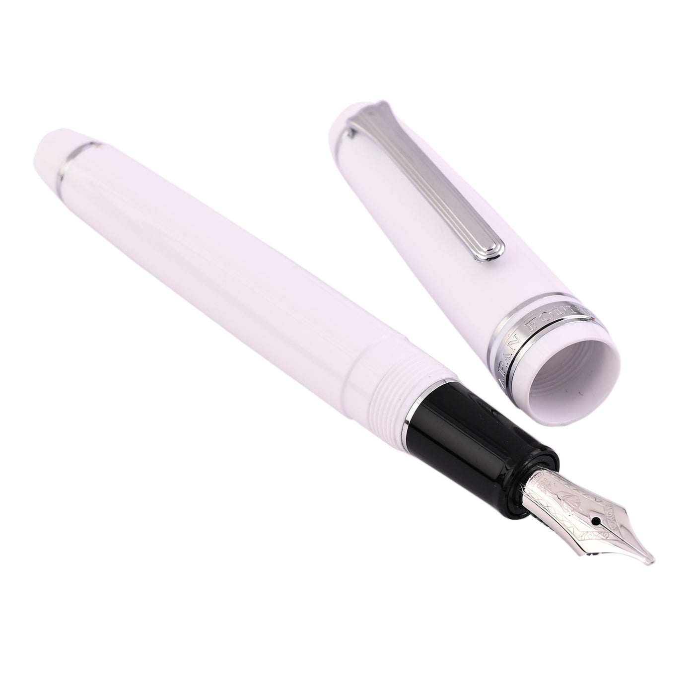 Sailor Professional Gear Slim Fountain Pen White CT 3