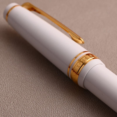 Sailor Professional Gear Slim Fountain Pen - White GT 12