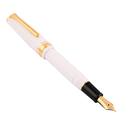 Sailor Professional Gear Slim Fountain Pen - White GT 4