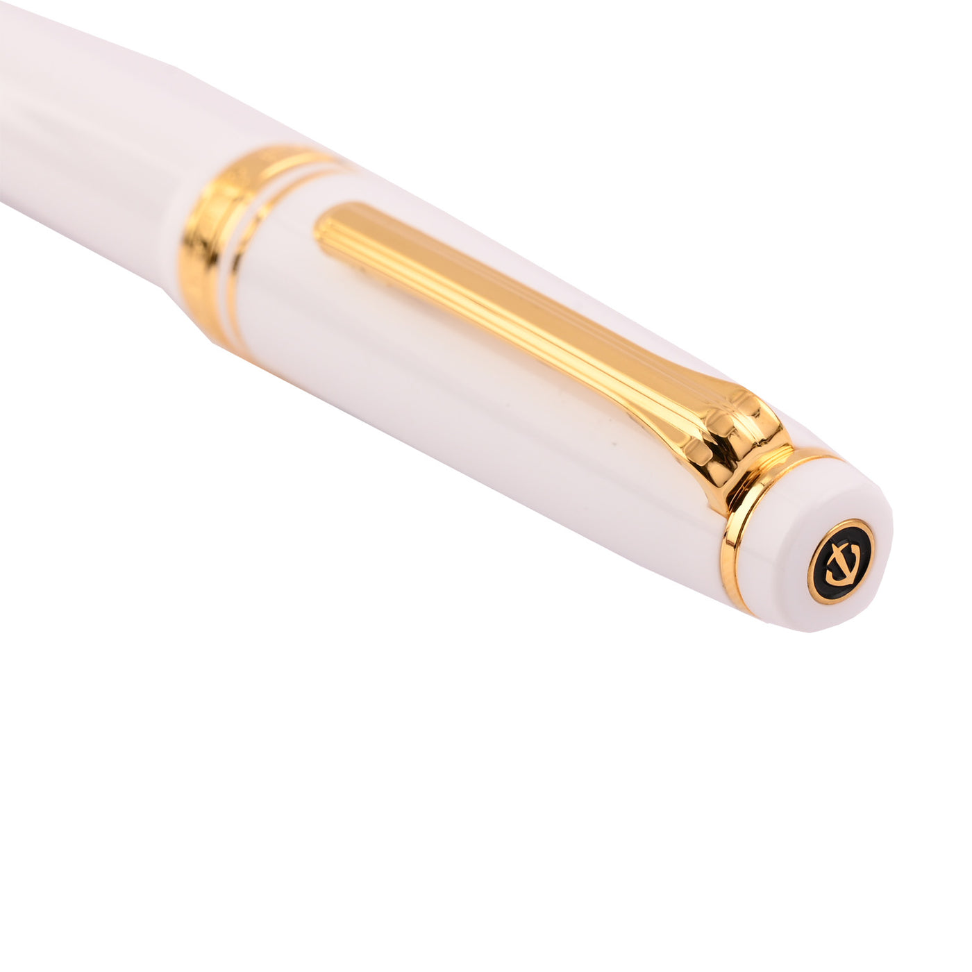 Sailor Professional Gear Slim Fountain Pen - White GT 5