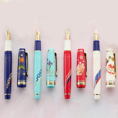 Sailor Professional Gear Slim Kimono Fountain Pen - Happiness (Limited Production)