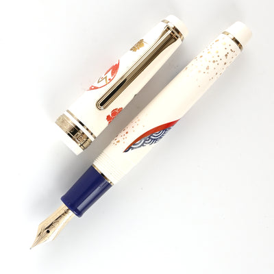 Sailor Professional Gear Slim Kimono Fountain Pen - Happiness (Limited Production) 2