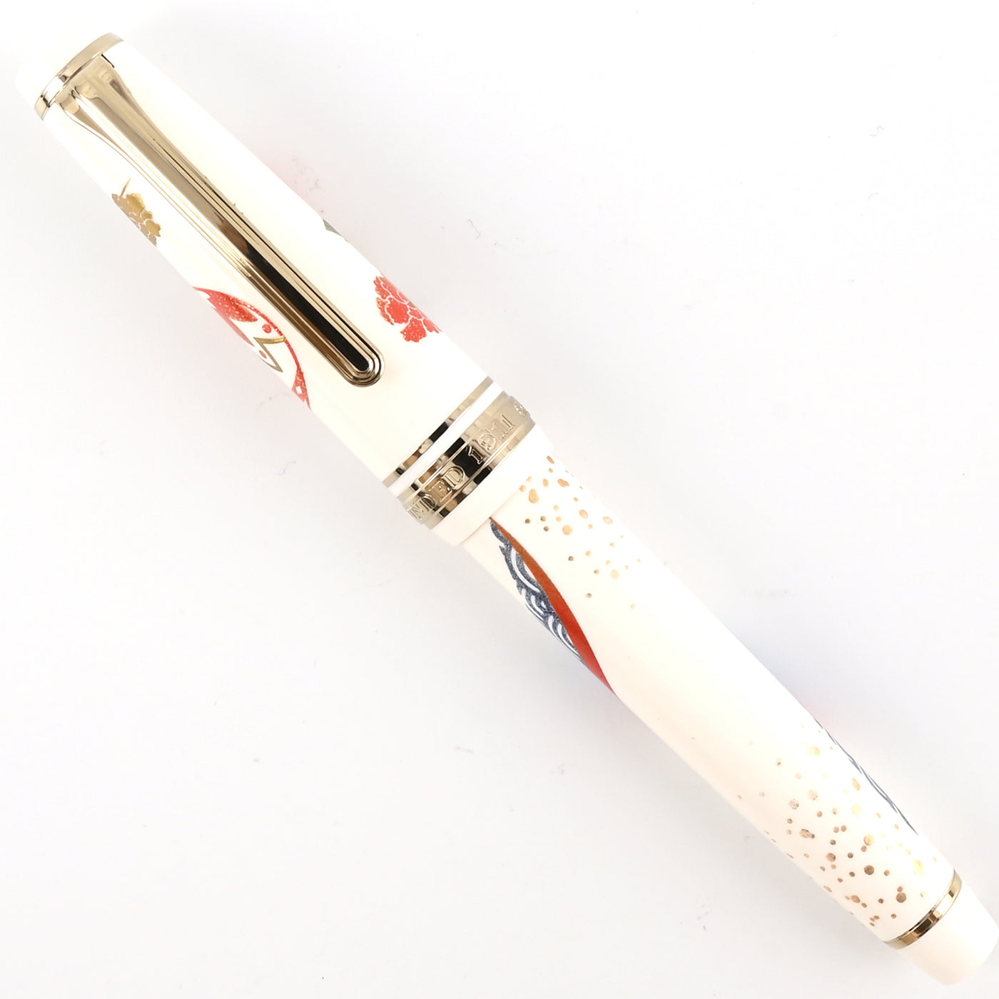 Sailor Professional Gear Slim Kimono Fountain Pen - Happiness (Limited Production) 7