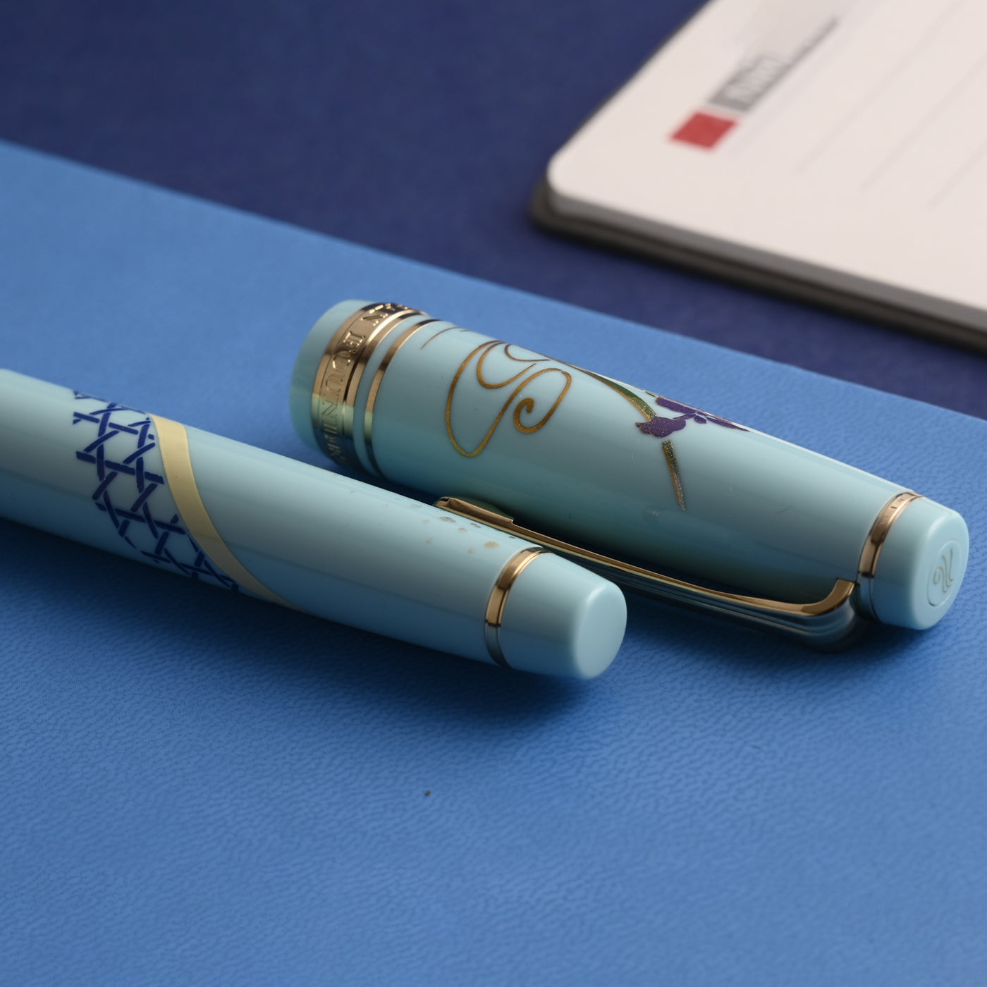 Sailor Professional Gear Slim Kimono Fountain Pen - Protective Charm (Limited Production) 10
