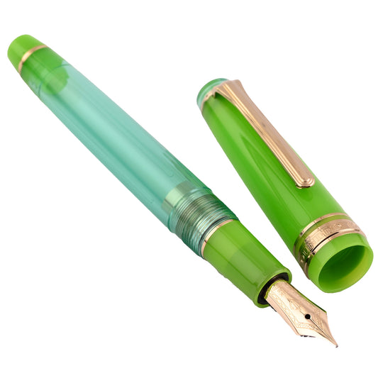 Sailor Professional Gear Slim Manyo II Fountain Pen Set - Grass (Special Edition)