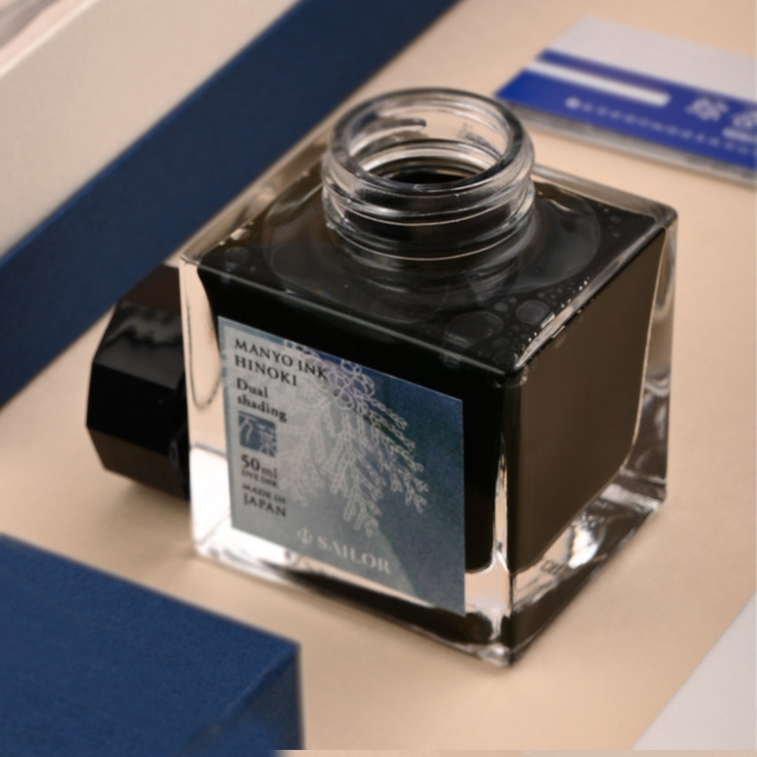 Sailor Slim Manyo II Grass (S. E.) Fountain Pen Set|Shop Online