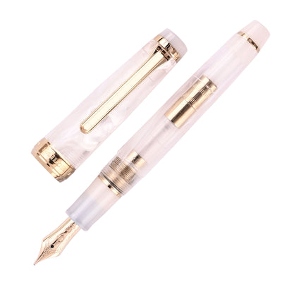 Sailor Professional Gear Slim Veilio Fountain Pen Pearl White GT (Limited Production) 1