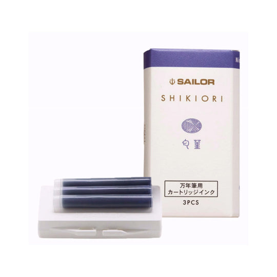 Sailor Shikiori Nioi Sumire Ink Cartridge Pack of 3 - Purple