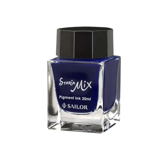 Sailor Storia Mix Pigment Ink Bottle, Blue - 20ml
