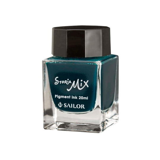 Sailor Storia Mix Pigment Ink Bottle, Green - 20ml