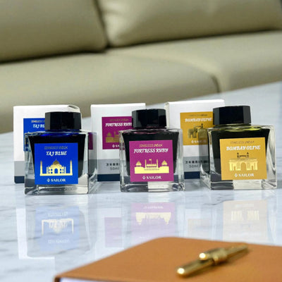 Sailor Timeless India Ink Bottle, Fortress Ruby - 50ml