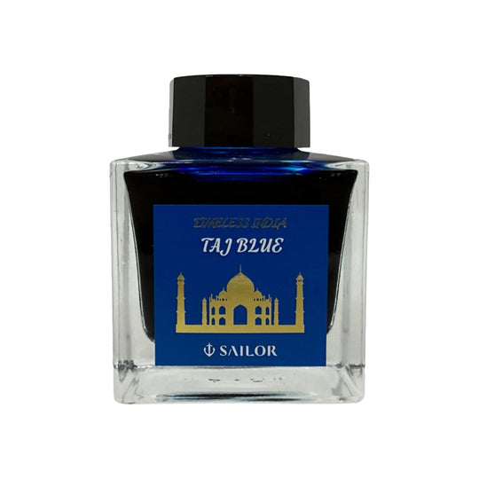 Sailor Timeless India Ink Bottle, Taj Blue - 50ml