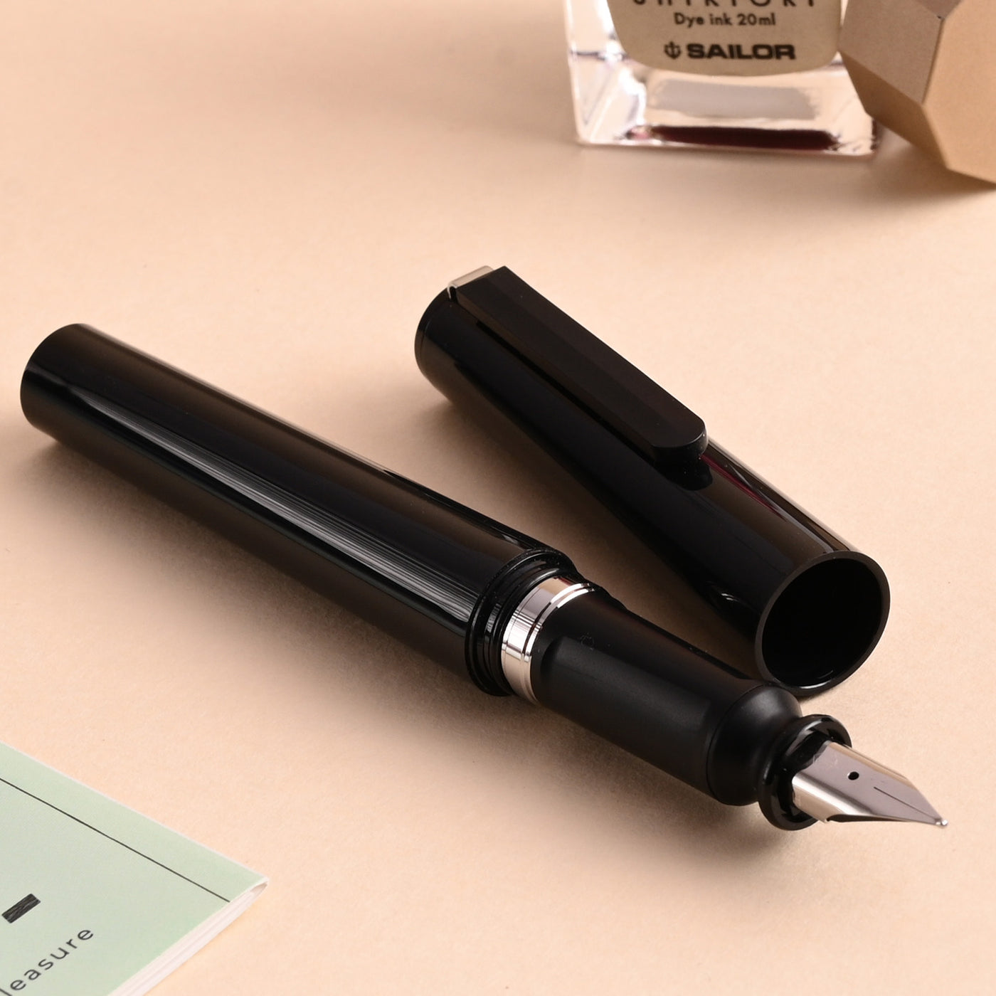 Sailor Tuzu Adjust Fountain Pen - Black 7