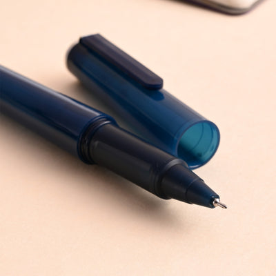 Sailor Tuzu Adjust Roller Ball Pen - Translucent Navy (Special Edition) 8
