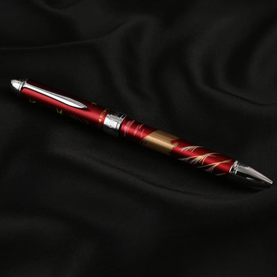 Sailor Yubi Maki-e Fuji Autumn Multifunction Pen - Red CT 12